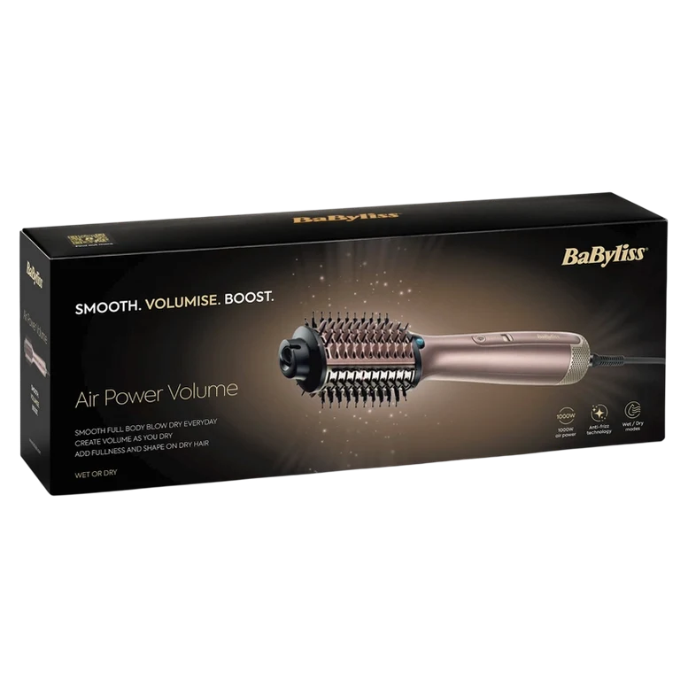 Perie cu aer cald BaByliss AS95E, Bronz 7