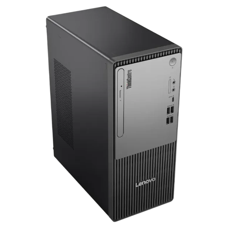 Sistem Desktop PC Lenovo ThinkCentre neo 50t Gen5 Tower, Core i3-14100, 16 GB, 512 GB SSD, Black 3