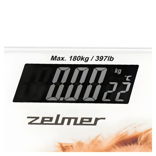 Cântar de podea Zelmer ZBS1010, Alb