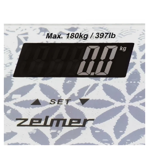Cântar de podea Zelmer ZBS1012, Alb