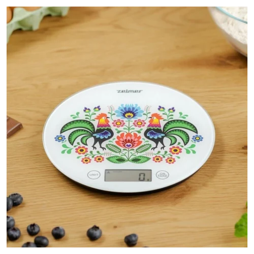 Кухонные весы Zelmer ZKS1611, Белый