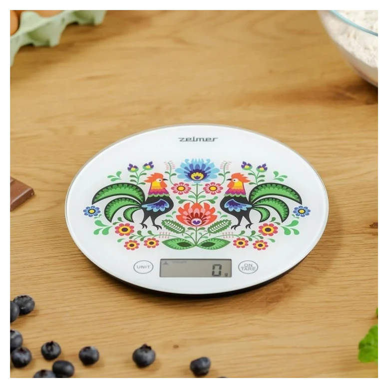 Cântar de bucătărie Zelmer ZKS1611, Alb 6