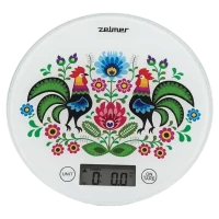 Cântar de bucătărie Zelmer ZKS1611, Alb
