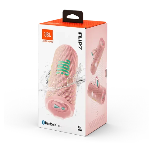 Портативная колонка JBL Flip 7, Розовый