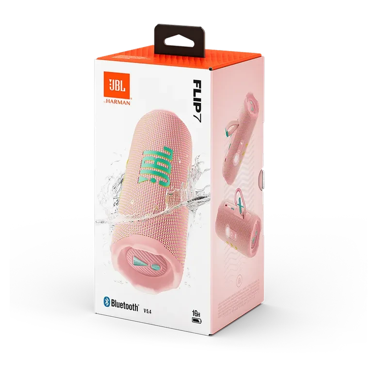 Boxă portabilă JBL Flip 7, Roz 13