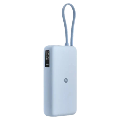 Портативное зарядное устройство Xiaomi 67W Power Bank (Integrated Cable), Ice Blue