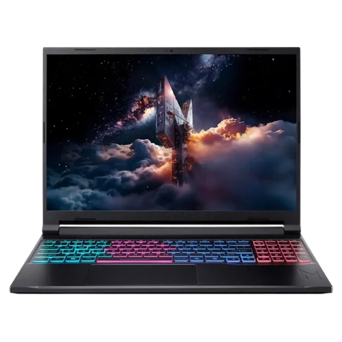 Laptop Acer Nitro V 16S AI ANV16S-41, Ryzen 7, RTX 5060, 16 GB/512 GB, 180 Hz, Black