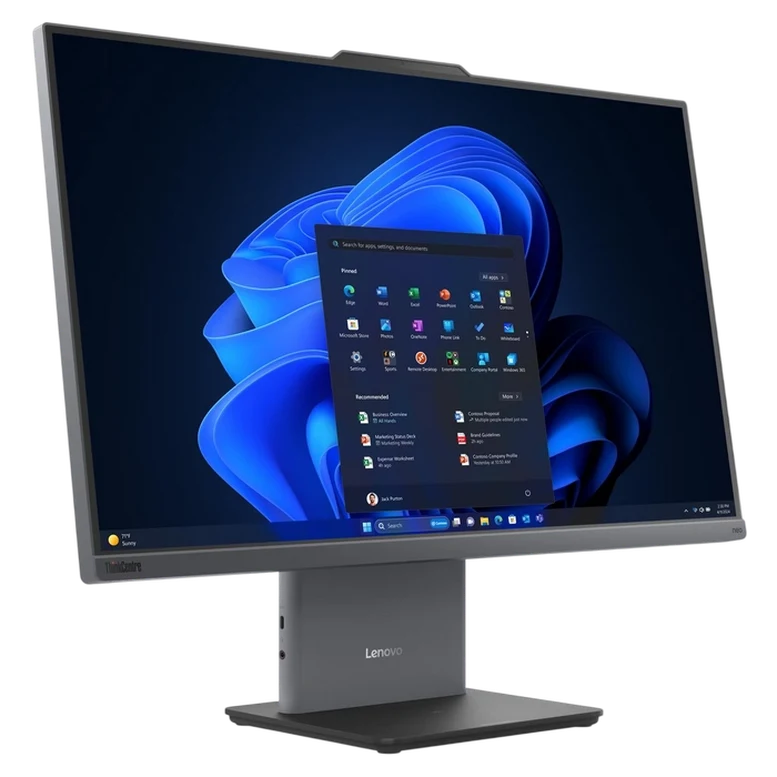 Моноблок Lenovo ThinkCentre neo 55a Gen 6, AMD Ryzen 5 220, AMD Radeon 740M, 16ГБ/512ГБ, Серый 3