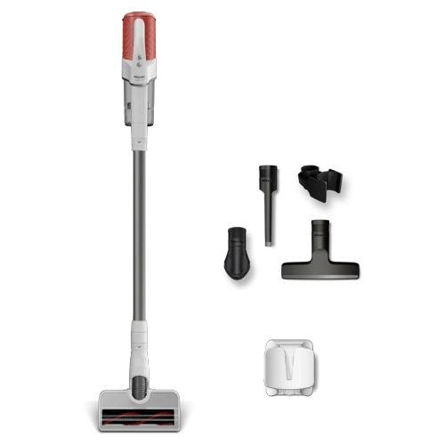 Вертикальный пылесос Miele Duoflex HX1, Белый / Красный