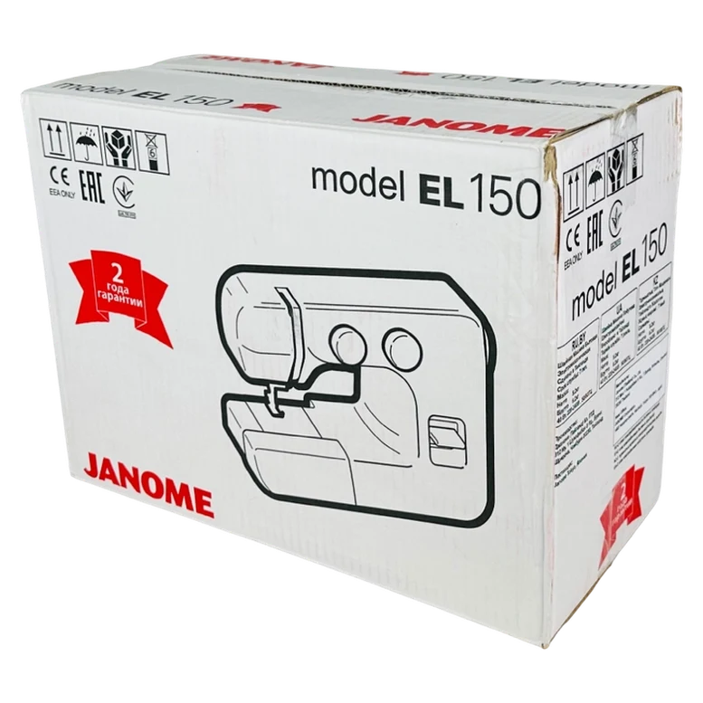 Mașină de cusut Janome EL-150, Alb 11