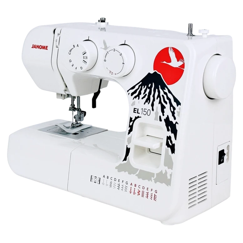 Mașină de cusut Janome EL-150, Alb 5
