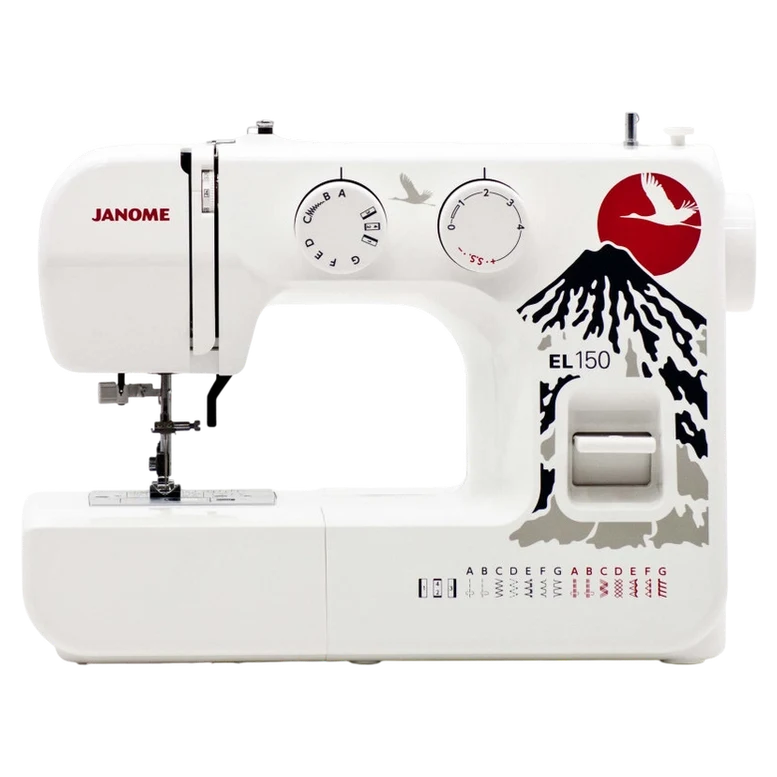 Mașină de cusut Janome EL-150, Alb 2