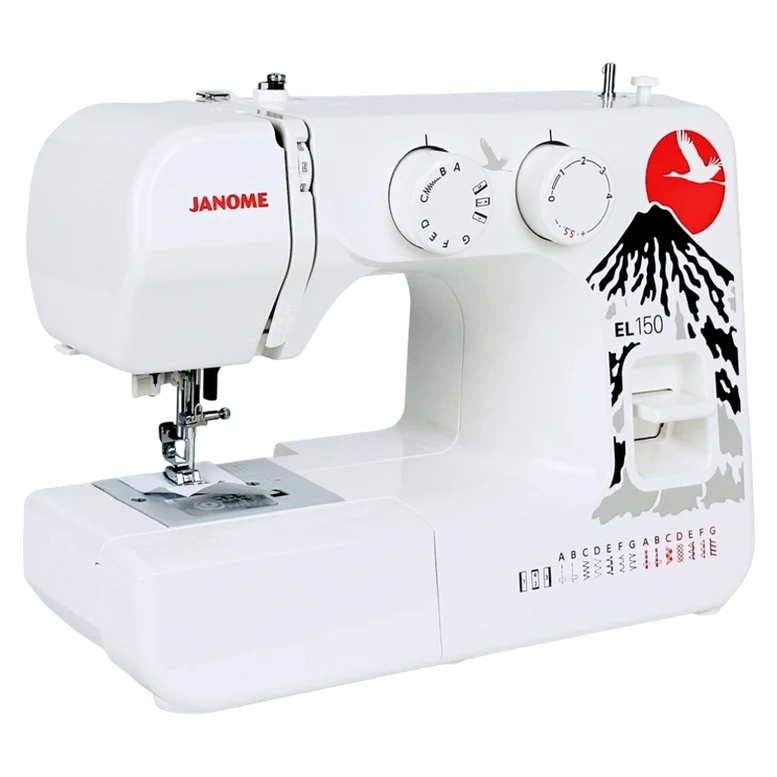 Mașină de cusut Janome EL-150, Alb 4