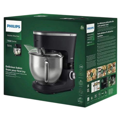 Кухонный комбайн Philips HR7962/01, Черный