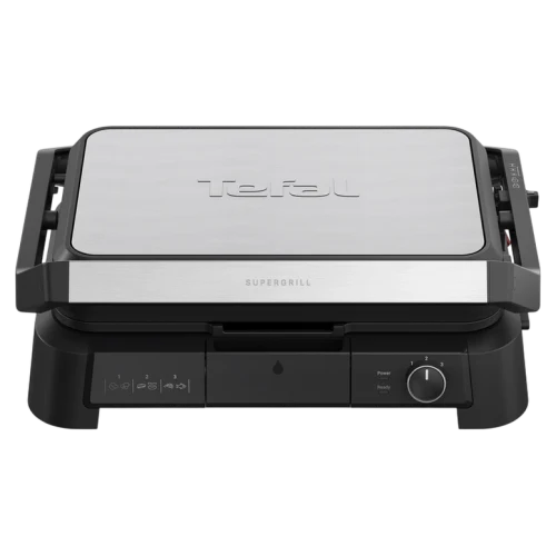Grătar electric Tefal GC520DE0, Argintiu