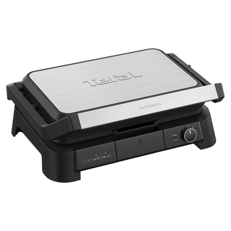 Grătar electric Tefal GC520DE0, Argintiu 2