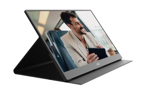 Монитор 15.6" AOC 16T20E2, Чёрный