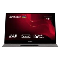 Монитор портативный 15.6 дюйма ViewSonic TD1655, Чёрный