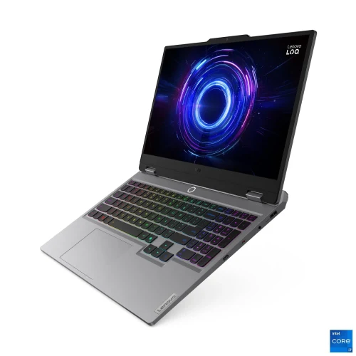 Ноутбук Lenovo LOQ 15IRX10, Core i7-13645HX, RTX 5050, 16 ГБ/512 ГБ, 144 Гц, Luna Grey