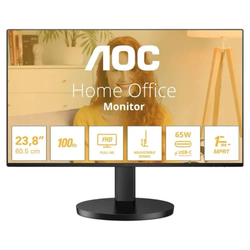 Монитор 27" AOC 27B3CF2, Чёрный