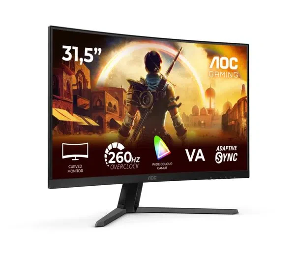 Monitor Gaming 31.5" AOC C32G42ZE, Negru 2