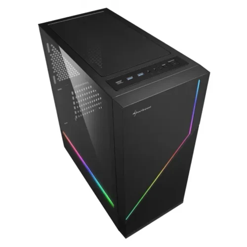 Системный блок ATOL PC1085MP - Gaming A-RGB#2.4.3, Ryzen 5 5500, 16 ГБ, 512 ГБ SSD, Black