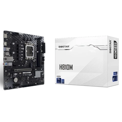Материнская плата BIOSTAR H810MT-E 2.0, Black