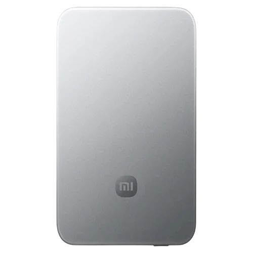 Портативное зарядное устройство Xiaomi UltraThin Magnetic 5000 mAh 15W, Серебристый