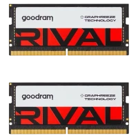 Оперативная память GOODRAM RIVAL, 32 ГБ, Красный
