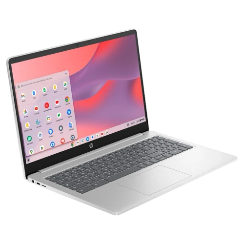Laptop HP Chromebook, Core i3-N305, 8 GB/256 GB, Silver