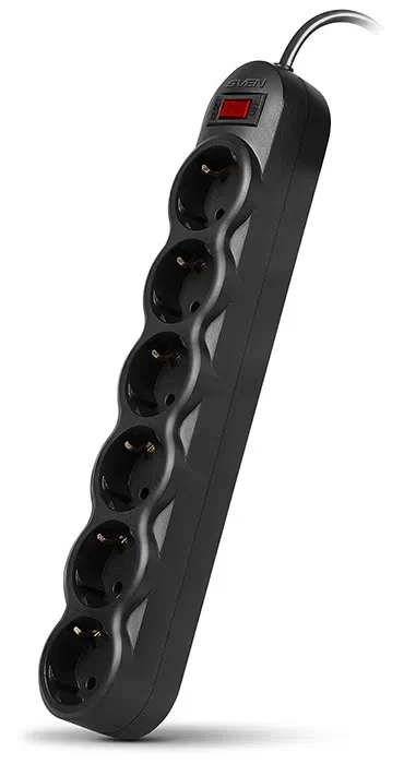 Protecţie împotriva supratensiunii Sven SF-06L 1.8m Black