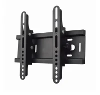 TV-Wall Mount for 17-37"- Gembird "WM-37T-01", Tilt, max. 25 kg, Tilting angle 15°, Distance TV to Wall: 50 mm, max. VESA 200 x 200, Black