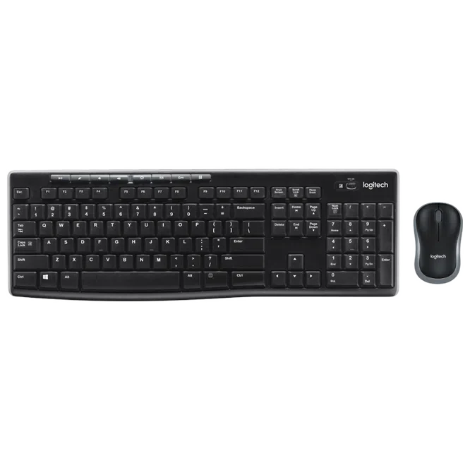 Logitech Wireless Combo MK270, Multimedia Keyboard & Mouse 2