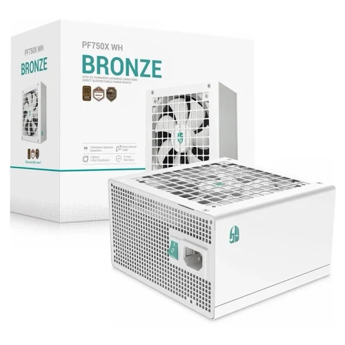 Sursă de alimentare GamerStorm PF750X, 750 W, Alb