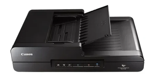Document Scanner Canon DR-F120, ADF (50 sheets - 50-80g/m2), 3-colour (RGB) LED, CMOS CIS 1 Line Sensor,  Front / Back / Duplex, B&W 20ppm/36ipm - colour 10ppm/18ipm, 600 x 600dpi, 24-bit colour, Daily Duty Cycle: 800 scans/day, USB 2.0, W4,6kg