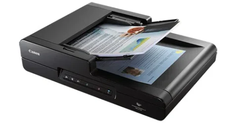 Document Scanner Canon DR-F120, ADF (50 sheets - 50-80g/m2), 3-colour (RGB) LED, CMOS CIS 1 Line Sensor,  Front / Back / Duplex, B&W 20ppm/36ipm - colour 10ppm/18ipm, 600 x 600dpi, 24-bit colour, Daily Duty Cycle: 800 scans/day, USB 2.0, W4,6kg