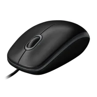 Logitech B100 Optical Mouse, Black, USB, OEM 4