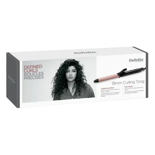 Плойка BaByliss C450E, Чёрный, Розовый