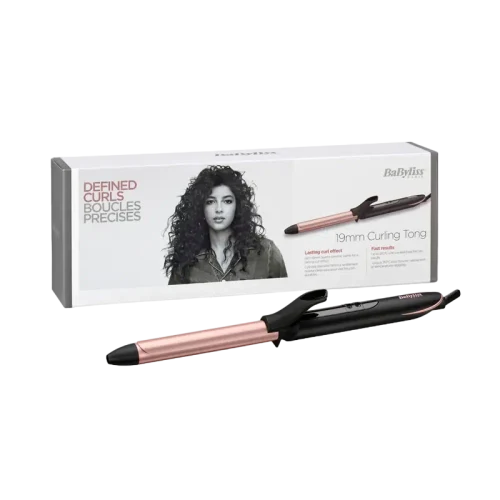 Плойка BaByliss C450E, Чёрный, Розовый