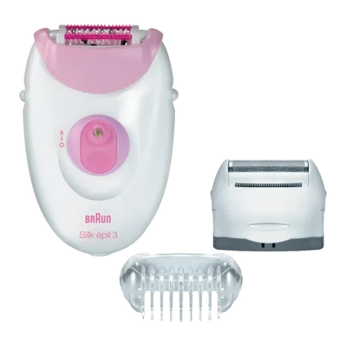 Epilator Braun SE3270L Uscată/ Pensetă/ Pink White