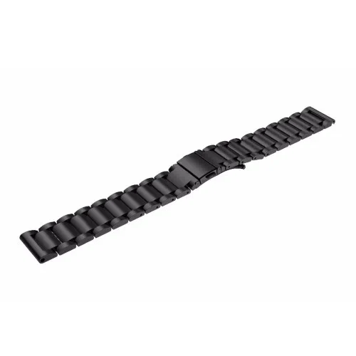 Ремешок металлический 22mm Black