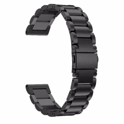 Ремешок металлический 22mm Black