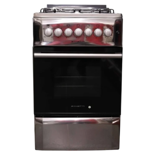 Газовая плита Zanetti Z50 E IX, Silver
