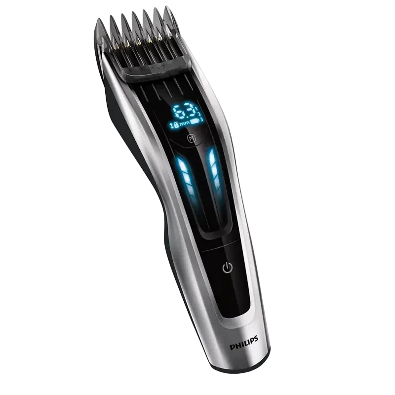 Машинка для стрижки Philips HC9450/15, Чёрный/Серебристый 6
