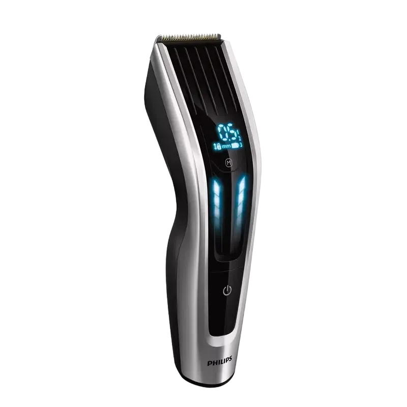 Машинка для стрижки Philips HC9450/15, Чёрный/Серебристый 5