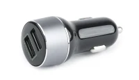 USB Car Charger Quick Charge QC3.0 - EnerGenie EG-U2QC3-CAR-01, 2x USB ports, Input 12-24V DC, Output: 1x 5V DC, max. 2.1A, 1xUSB QC 3.0: 12V DC, max 1.5A  (or the same 5V DC, max 2.1A), Black 2