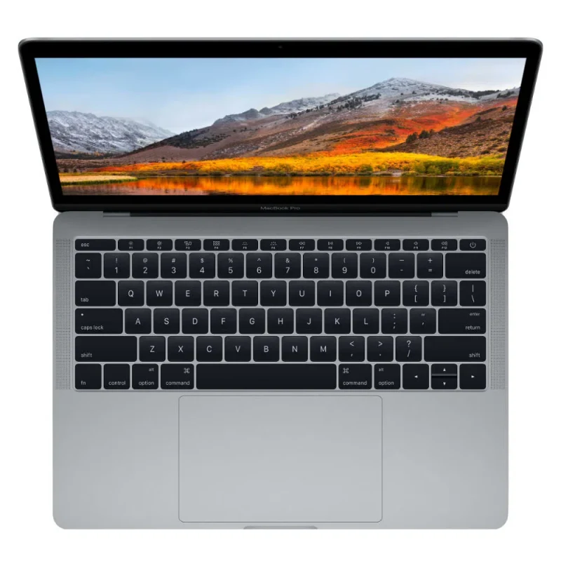 APPLE MacBook Pro 13.3" (2017) Space Gray, 13.3" Retina IPS (Intel® Dual Core™ i5 2.3-3.6GHz, 8GB RAM, 256GB SSD, Intel Iris Plus Graphics 640, 2x TB3, WiFi-AC/BT4.2, 10 hours, 720p Camera, Backlit KB, RUS, macOS High Sierra, 1.37kg) 2