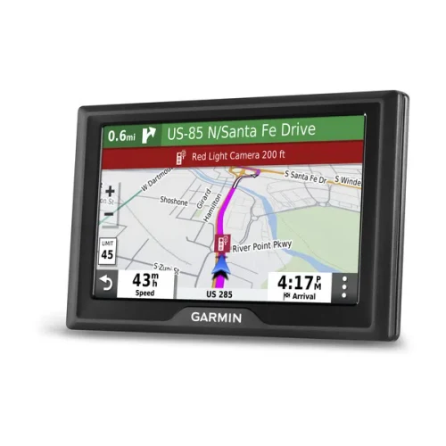 GARMIN Drive 52 & Live Traffic, Licence map Europe+Moldova, 5.0" LCD (480*272), MicroSD, Garmin Guidance 2.0, Junction view, Lane assist, Foursquare POIs, Lifetime traffic updates, Speaks street names, Trip planner, Battery life up to 1 hours, 170g