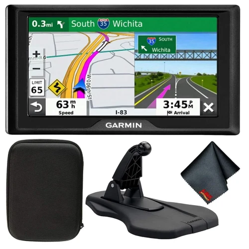 GARMIN Drive 52 & Traffic, Licence map Europe+Moldova, 5.0" LCD (480*272), MicroSD, Garmin Guidance 2.0, Junction view, Lane assist, Foursquare POIs, sat-nav with live traffic, Speaks street names, Trip planner, Battery life up to 1 hours, 170g