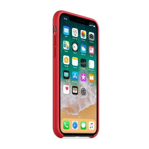 Silicon Case Premium Red for iPhone X/XS